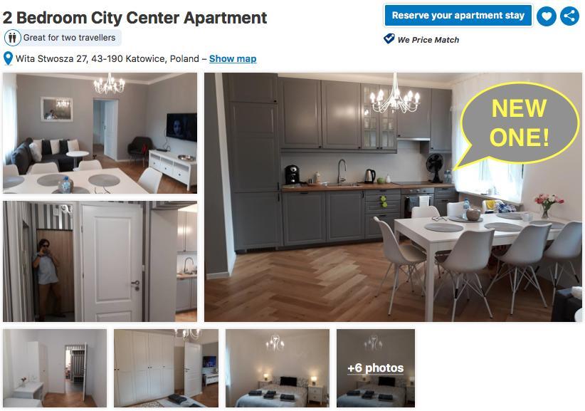 1 Bedroom Francuska Park Apartment Κατοβίτσε Εξωτερικό φωτογραφία